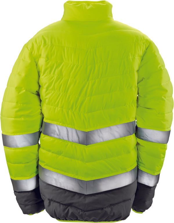 Soft touch safety jacket