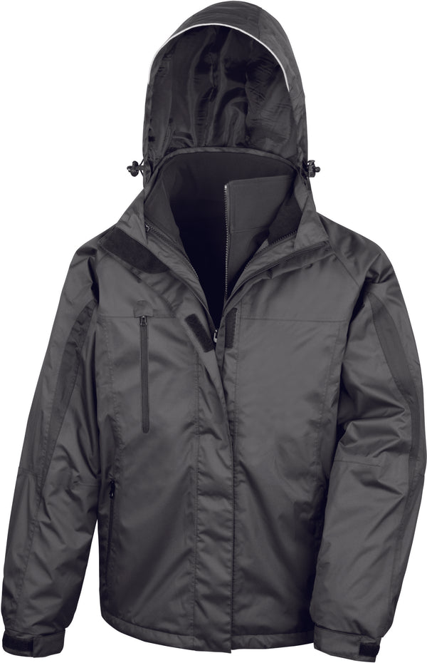 3-in-1 softshell parka