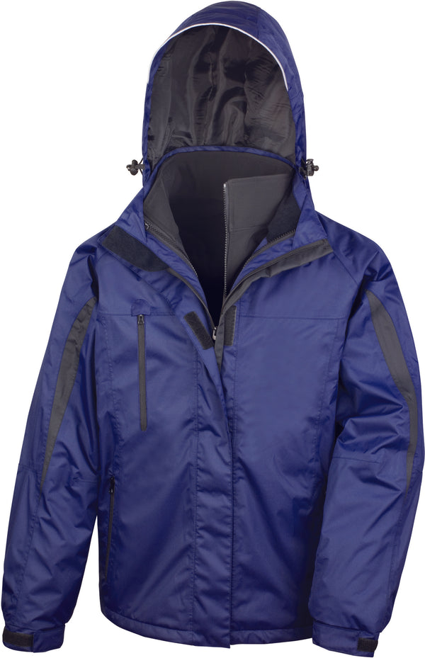 3-in-1 softshell parka