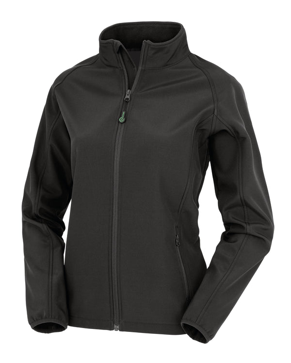 Recycled women's softshell jacket