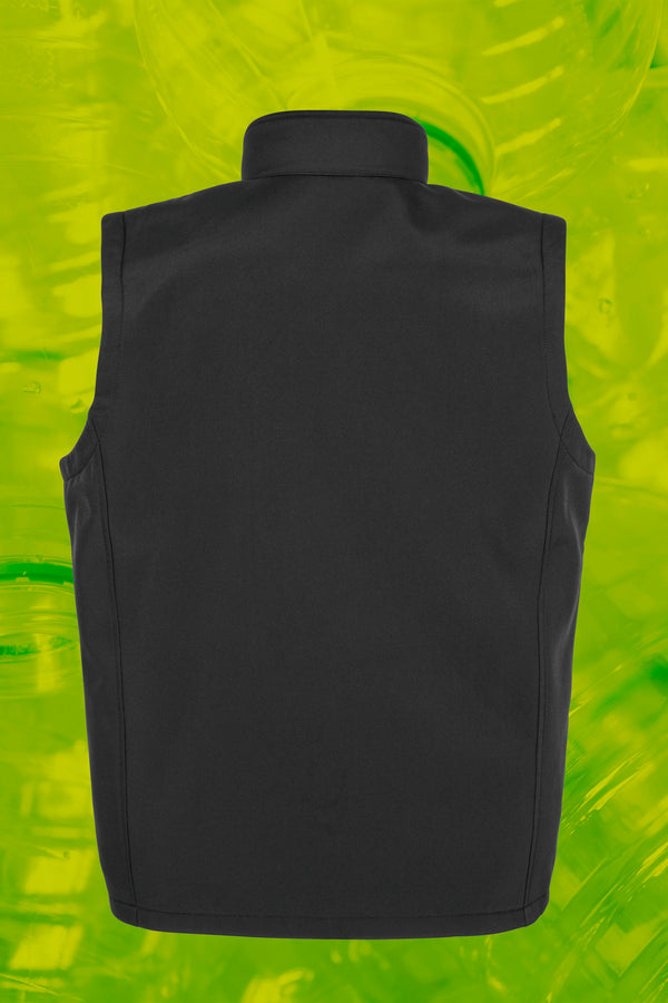 Bodywarmer softshell homme recyclé