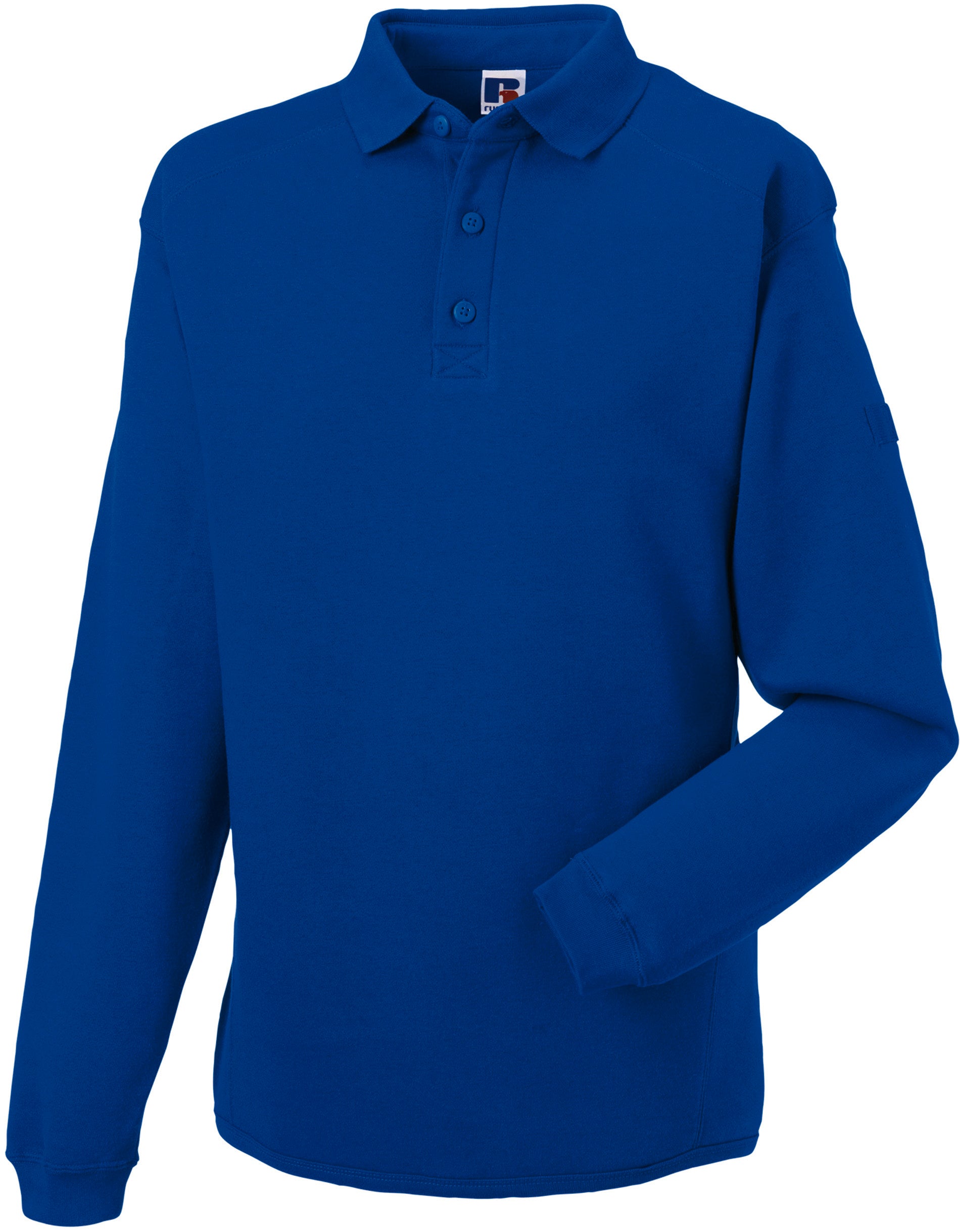 HEAVY DUTY POLO KRAAG SWEATSHIRT