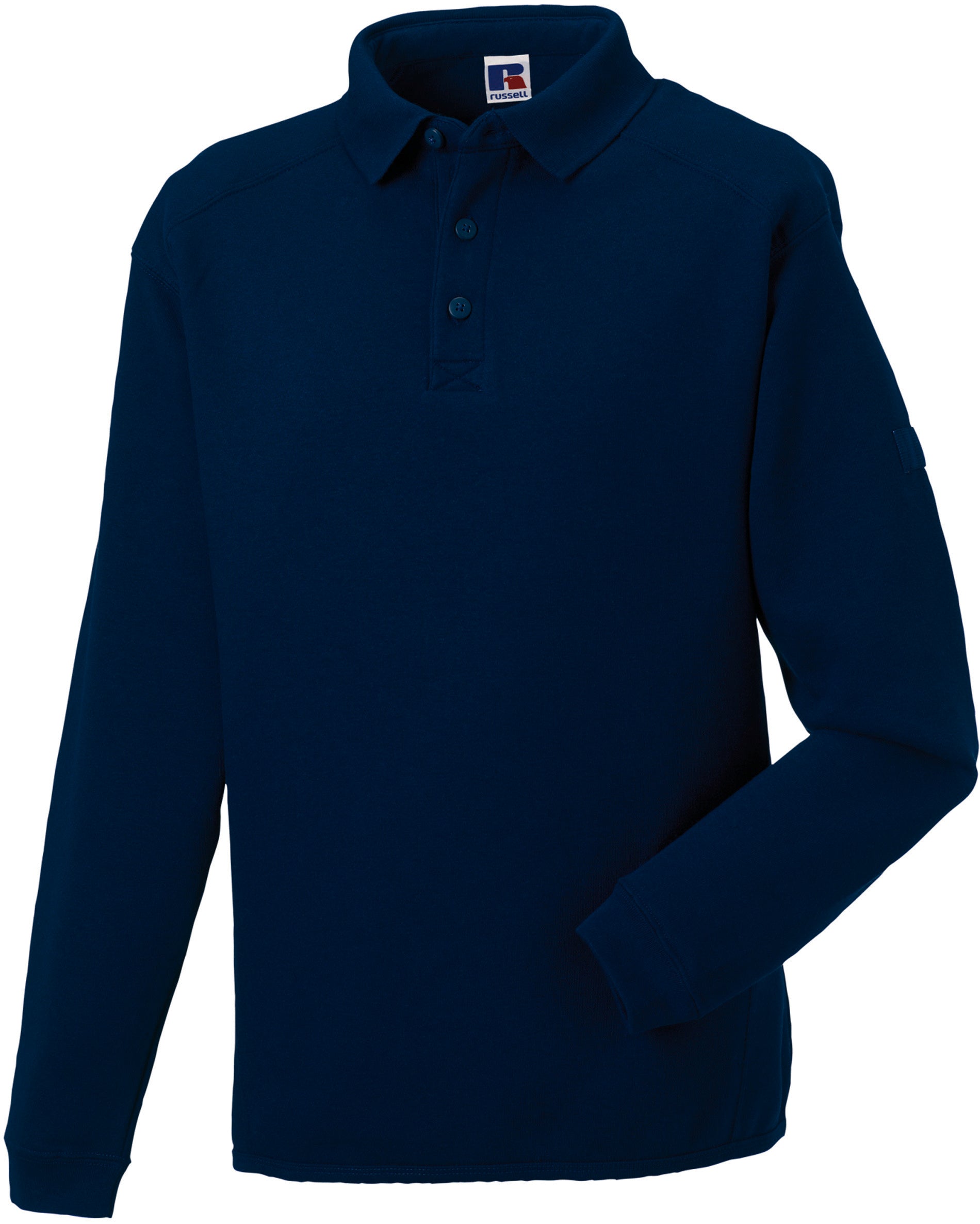 HEAVY DUTY POLO KRAAG SWEATSHIRT