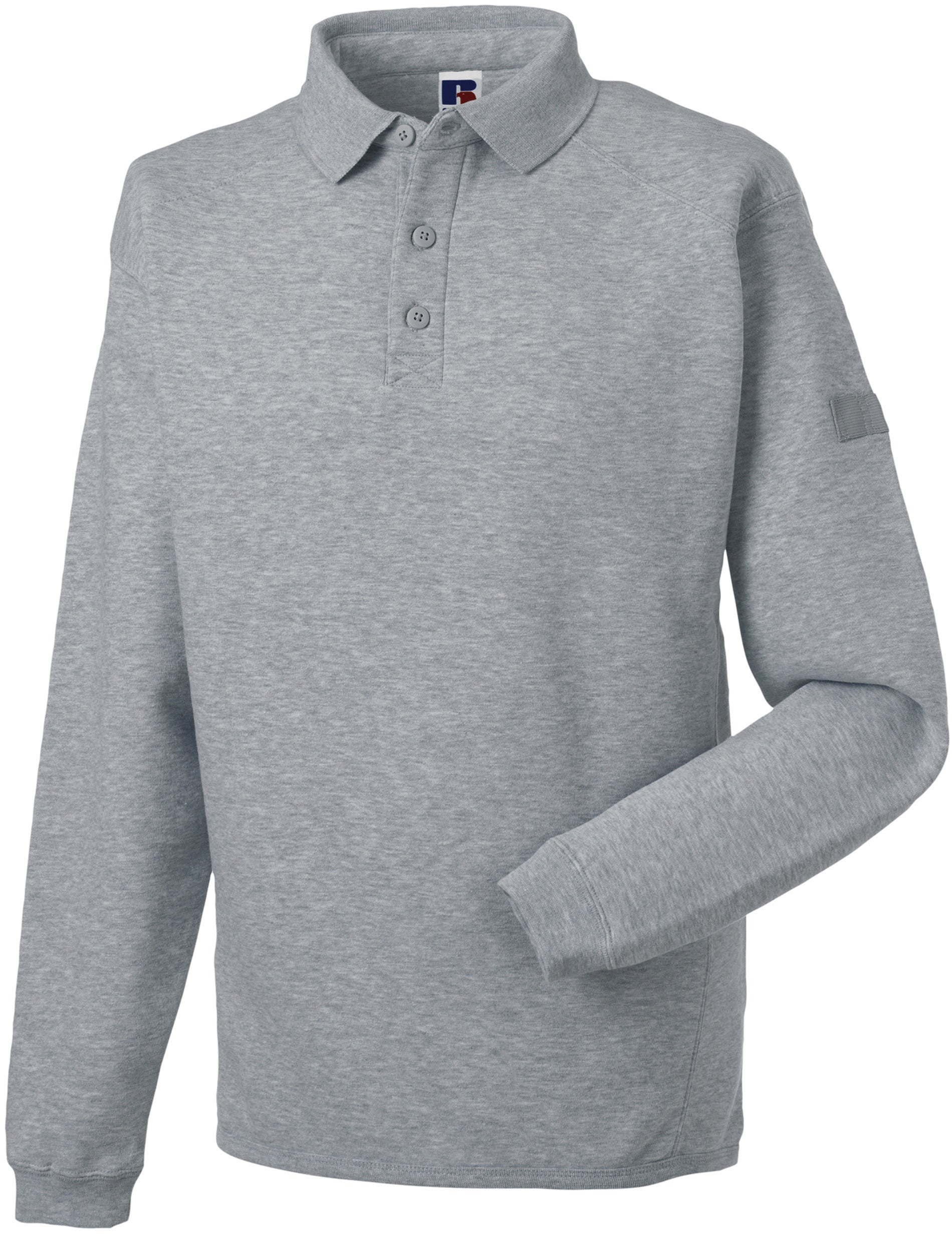 HEAVY DUTY POLO KRAAG SWEATSHIRT