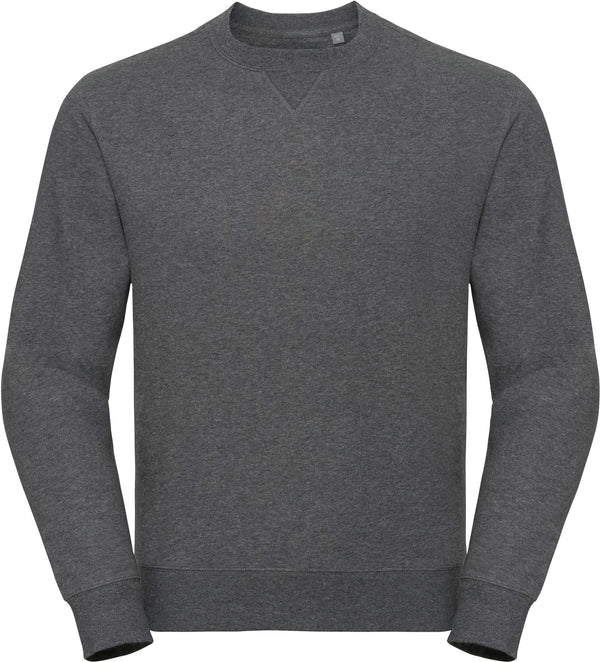 SWEAT-SHIRT COL ROND AUTHENTIC CHINÉ HOMME