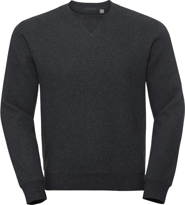 SWEAT-SHIRT COL ROND AUTHENTIC CHINÉ HOMME