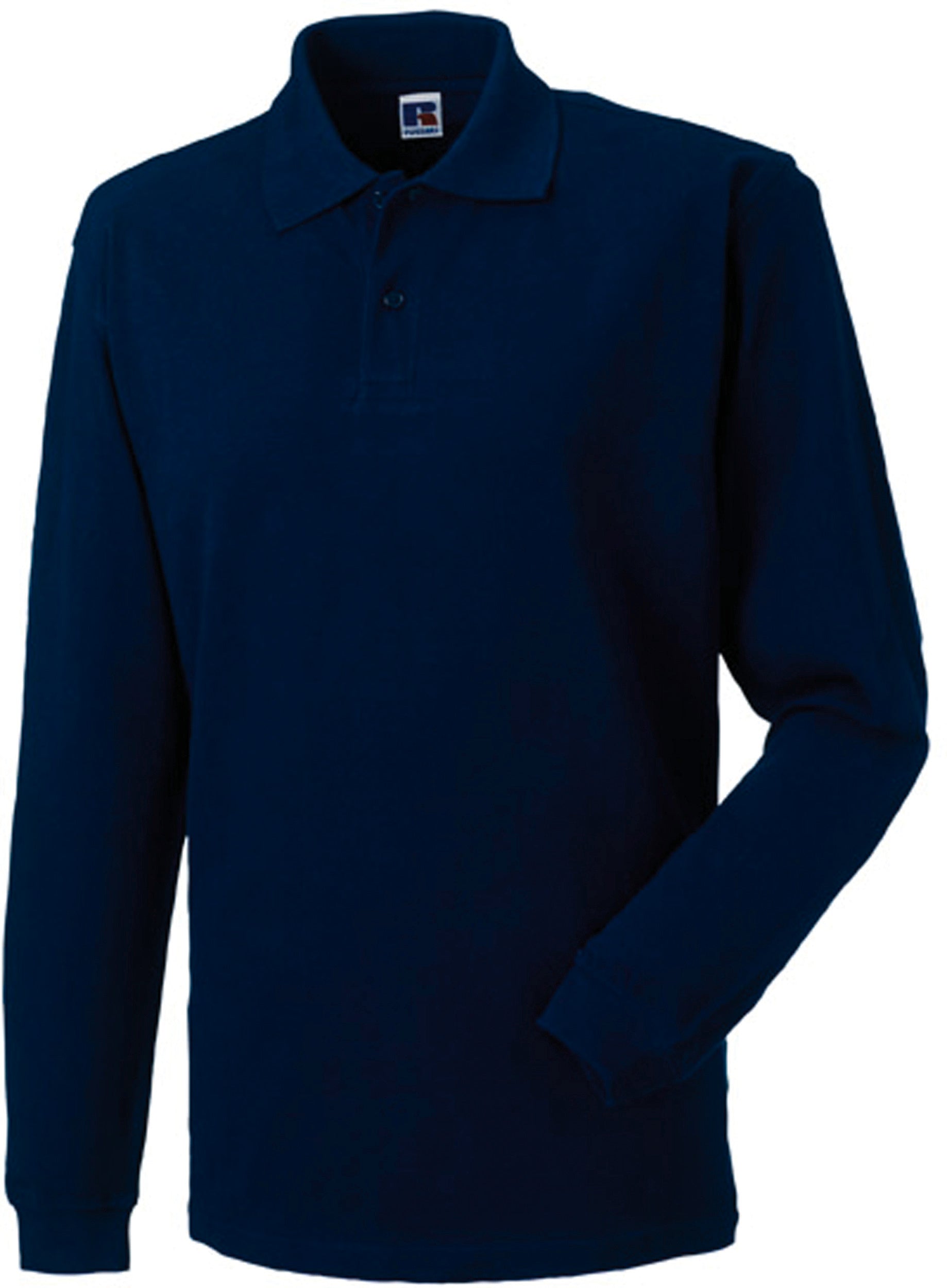 KLASSIEK POLOSHIRT MET LANGE MOUWEN