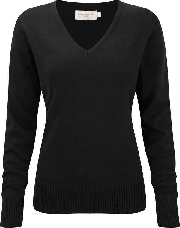 PULLOVER FEMME COL V