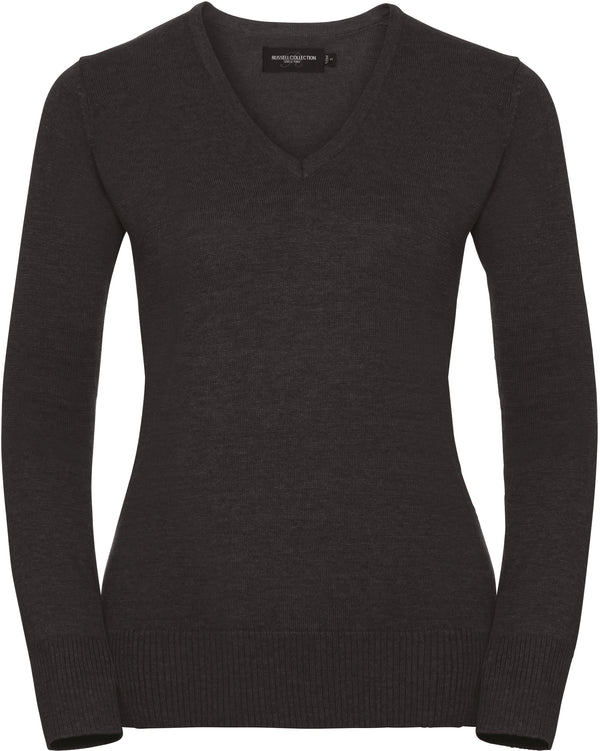 PULLOVER FEMME COL V