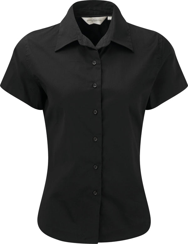 CHEMISE FEMME MANCHES COURTES TWILL