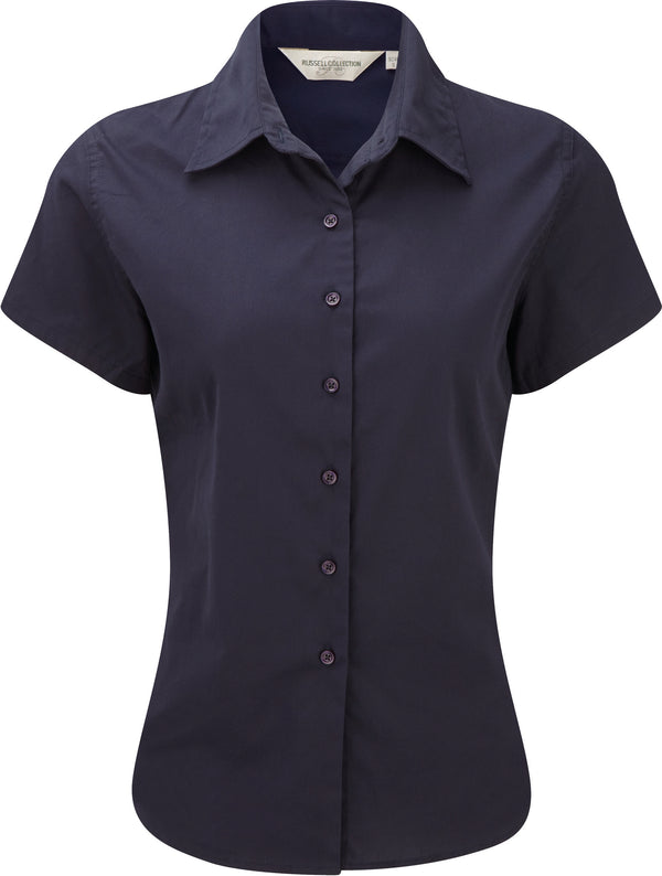 CHEMISE FEMME MANCHES COURTES TWILL