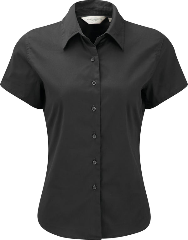 CHEMISE FEMME MANCHES COURTES TWILL