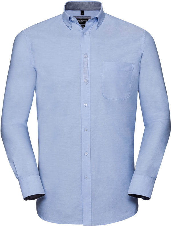 CHEMISE OXFORD LAVÉE MANCHES LONGUES