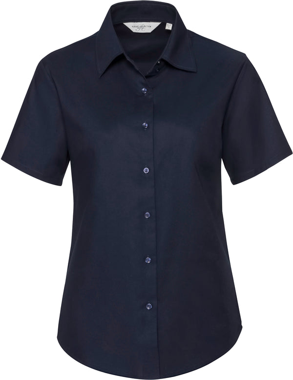 CHEMISE FEMME MANCHES COURTES OXFORD