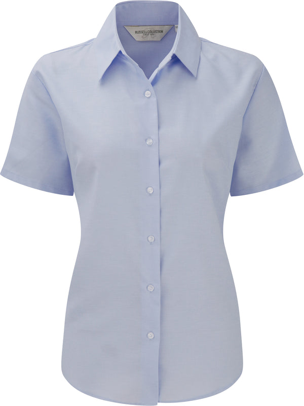 CHEMISE FEMME MANCHES COURTES OXFORD