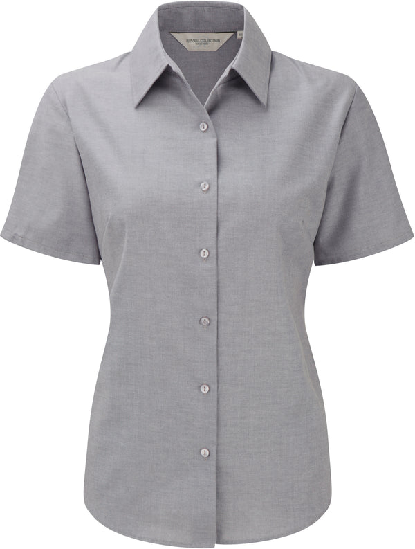 CHEMISE FEMME MANCHES COURTES OXFORD