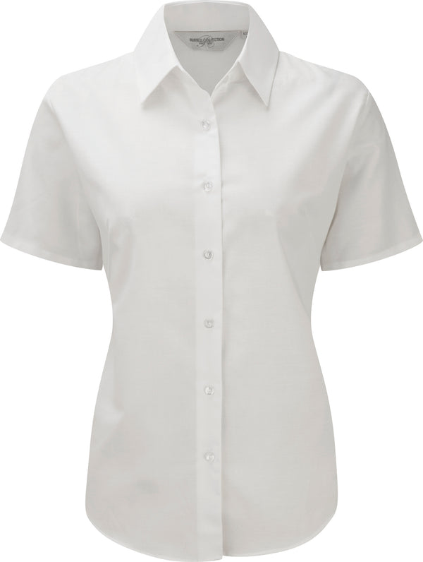 CHEMISE FEMME MANCHES COURTES OXFORD