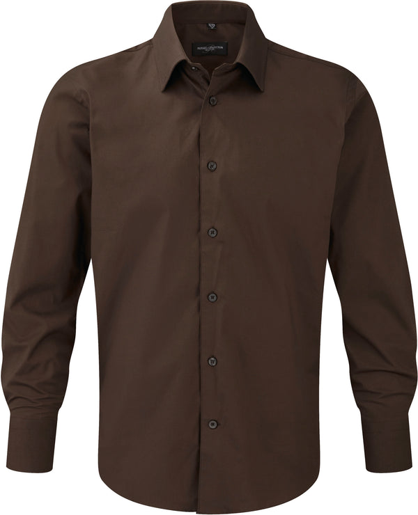 CHEMISE FITTÉE HOMME MANCHES LONGUES