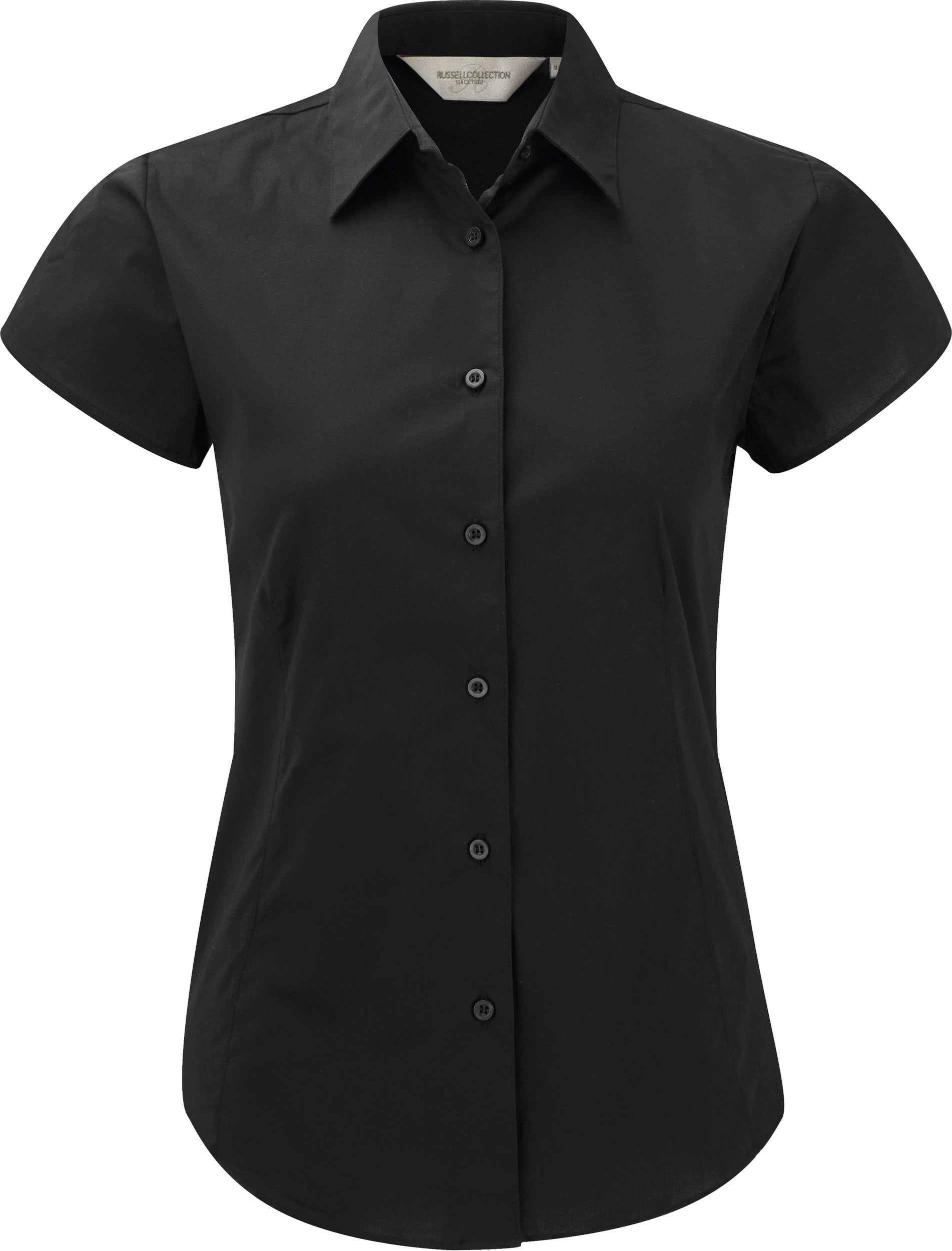 DAMES SHIRT MET KORTE MOUWEN
