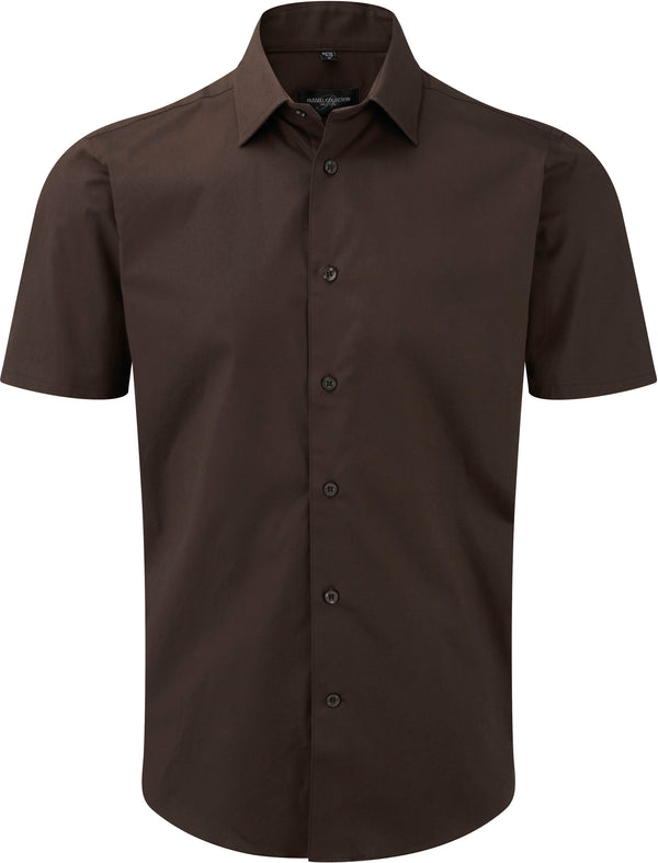 CHEMISE FITTÉE HOMME MANCHES COURTES