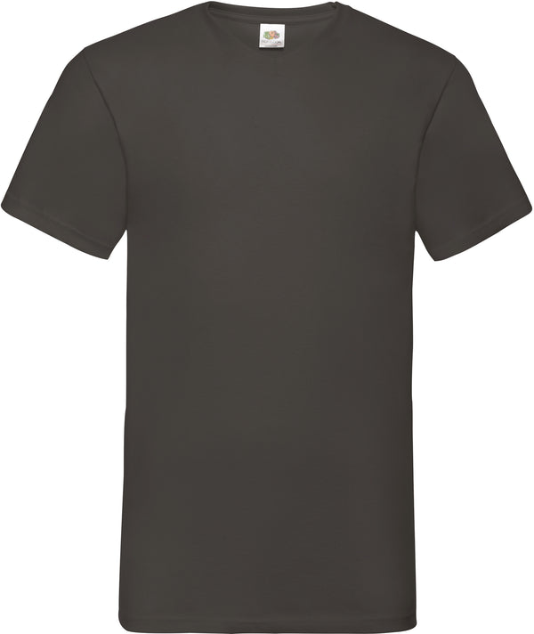 HEREN V-HALS VALUEWEIGHT T-SHIRT (61-066-0)