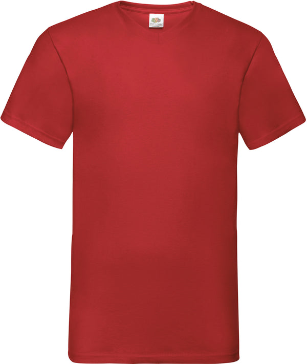 HEREN V-HALS VALUEWEIGHT T-SHIRT (61-066-0)