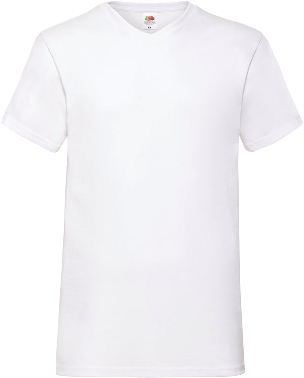 HEREN V-HALS VALUEWEIGHT T-SHIRT (61-066-0)