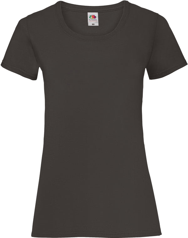 VALUEWEIGHT-T-SHIRT VOOR DAMES (61-372-0)