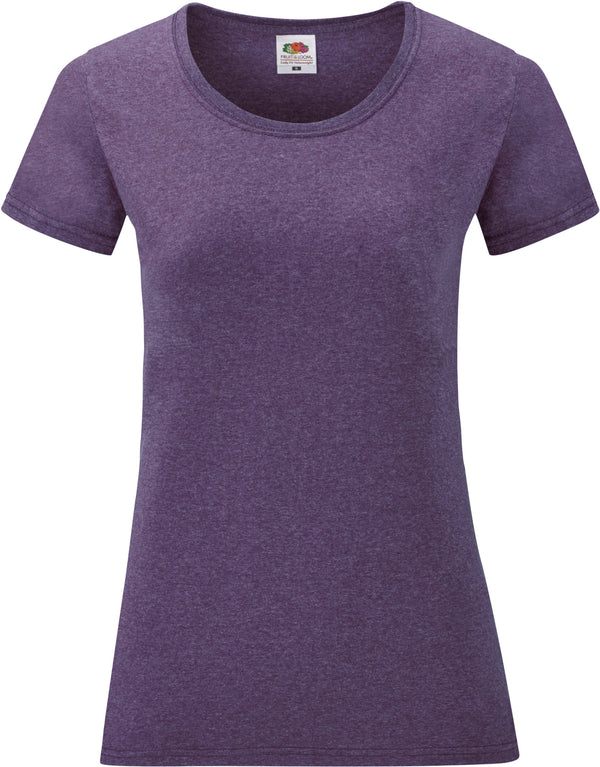 VALUEWEIGHT-T-SHIRT VOOR DAMES (61-372-0)