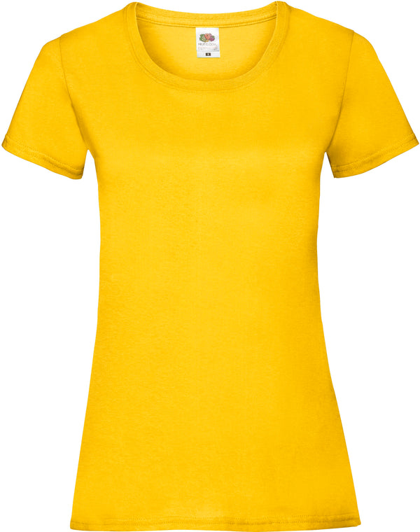 VALUEWEIGHT-T-SHIRT VOOR DAMES (61-372-0)