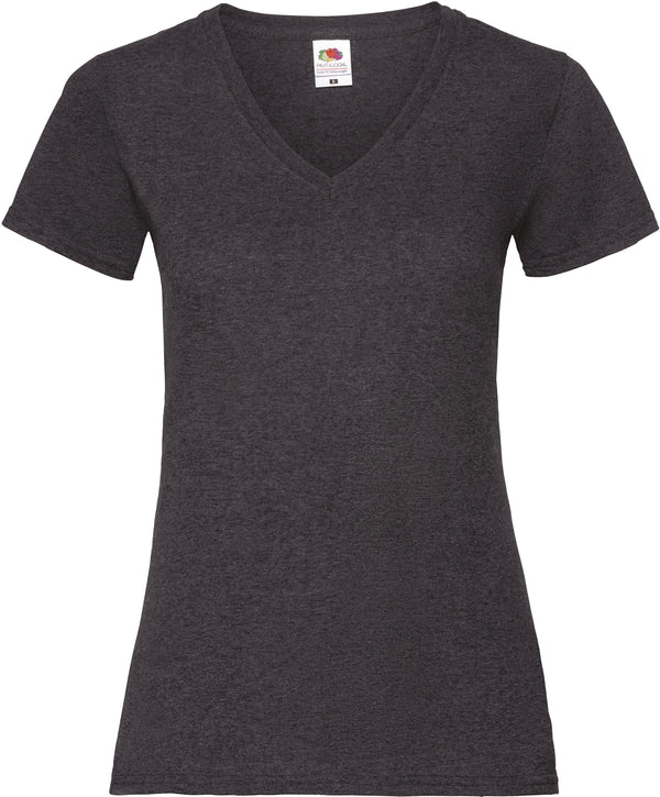 DAMES V-HALS VALUEWEIGHT T-SHIRT (61-398-0)