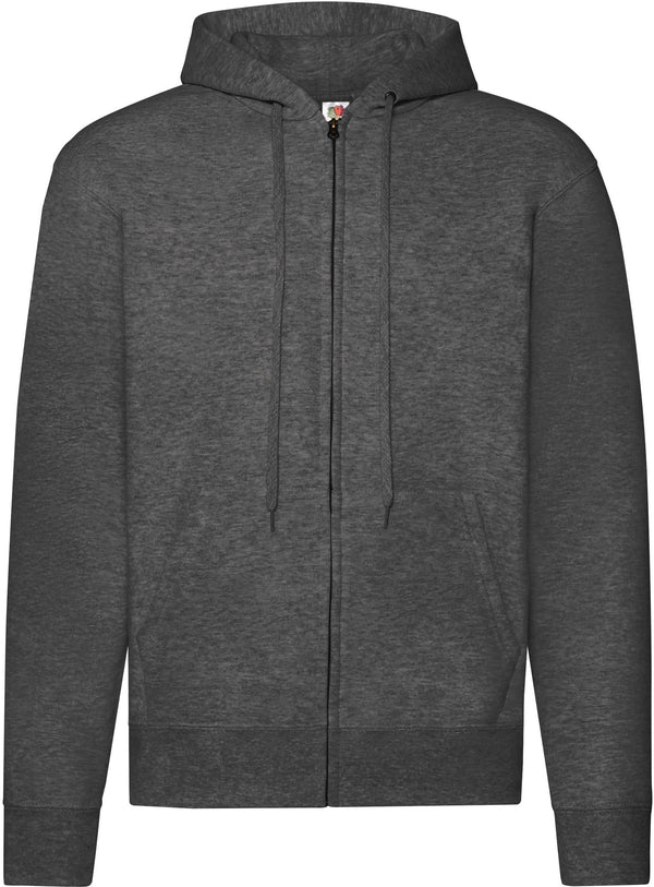 MEN'S CLASSIC HOODED ZIPPED SWEATSHIRT (62-062-0)