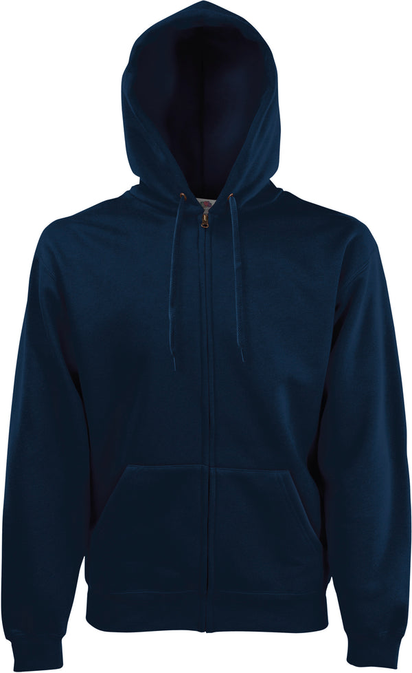 MEN'S CLASSIC HOODED ZIPPED SWEATSHIRT (62-062-0)