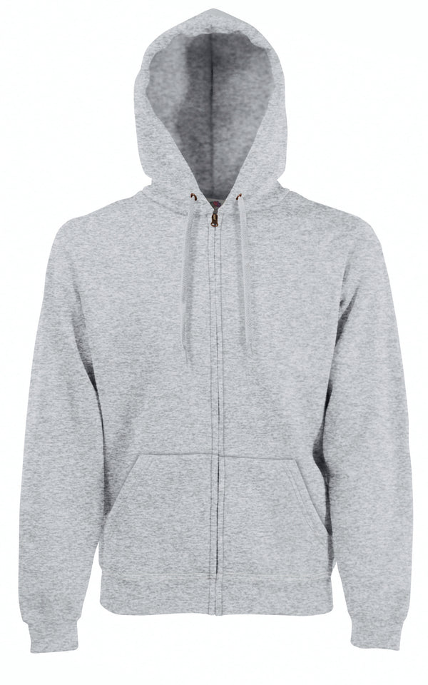 MEN'S CLASSIC HOODED ZIPPED SWEATSHIRT (62-062-0)