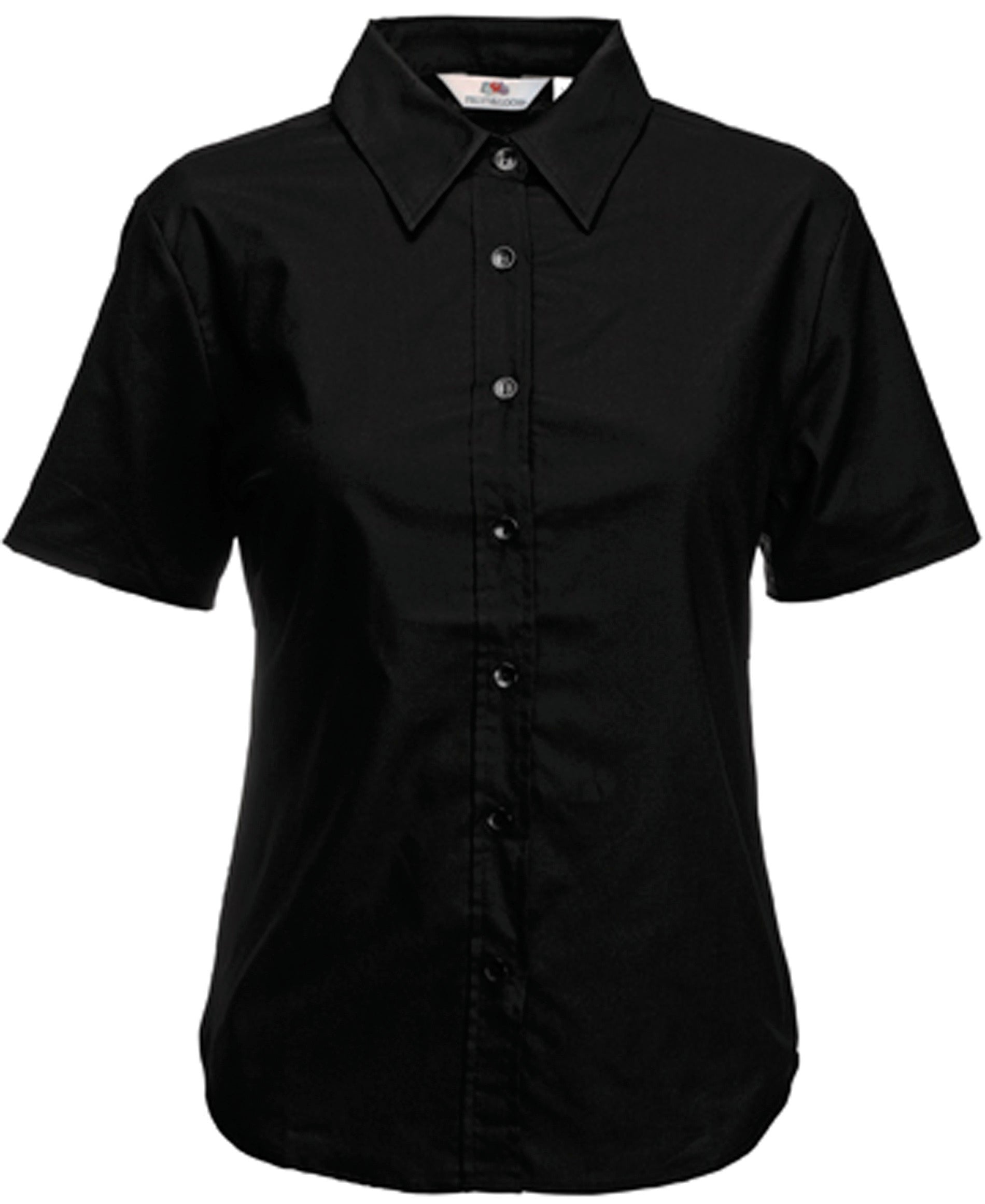 CHEMISE FEMME MANCHES COURTES OXFORD (65-000-0)