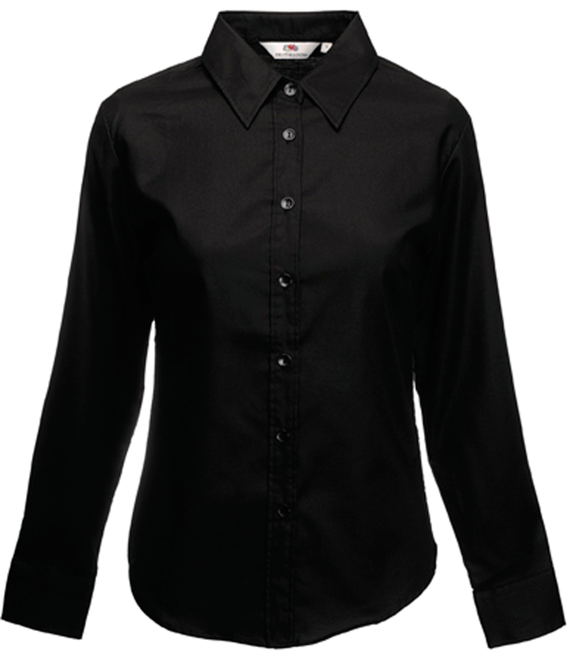 CHEMISE FEMME MANCHES LONGUES OXFORD (65-002-0)