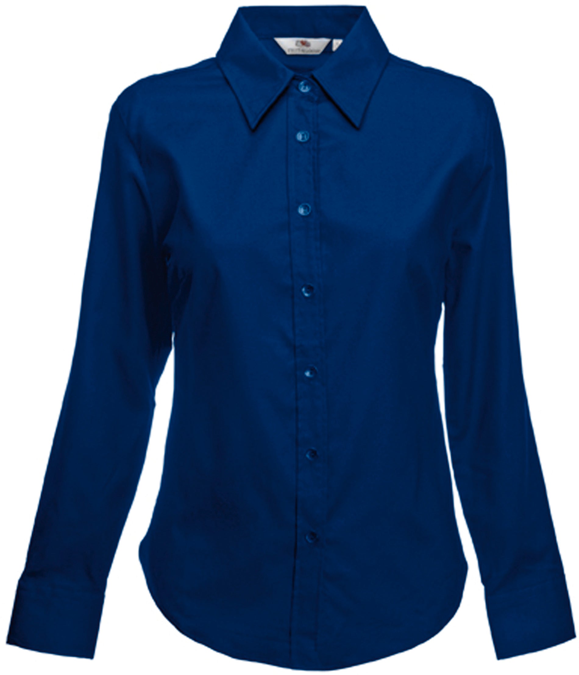 CHEMISE FEMME MANCHES LONGUES OXFORD (65-002-0)