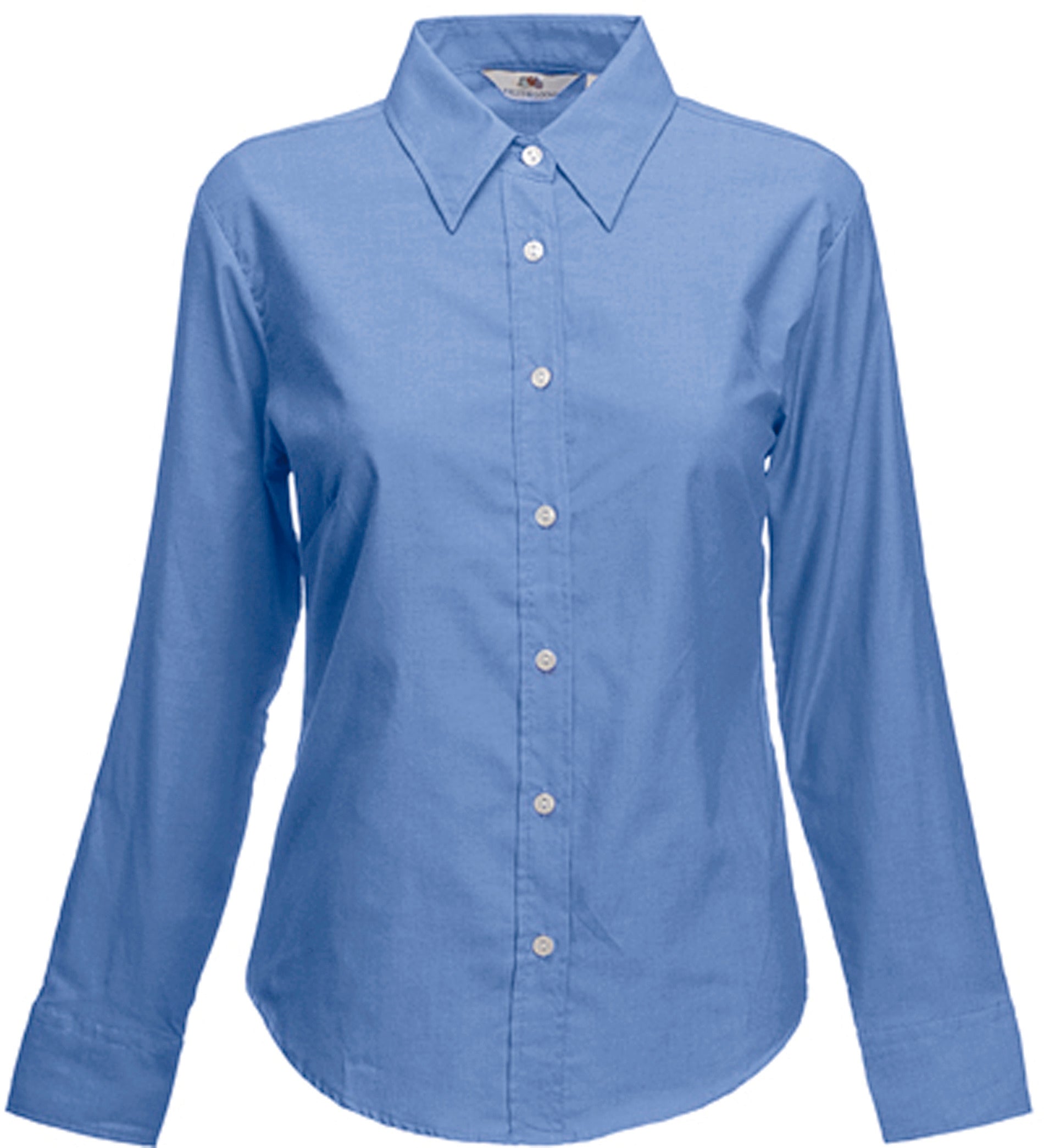 CHEMISE FEMME MANCHES LONGUES OXFORD (65-002-0)