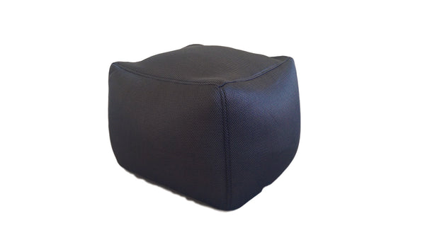 Cube mesh pouf