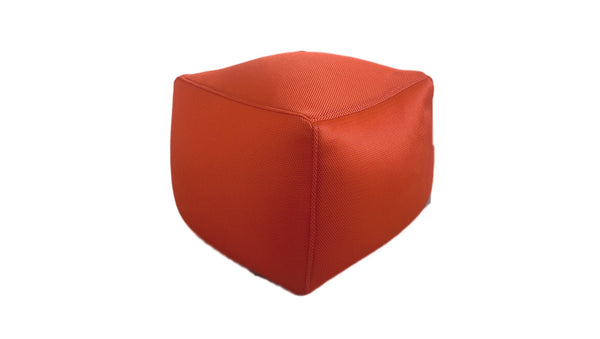 Cube mesh pouf