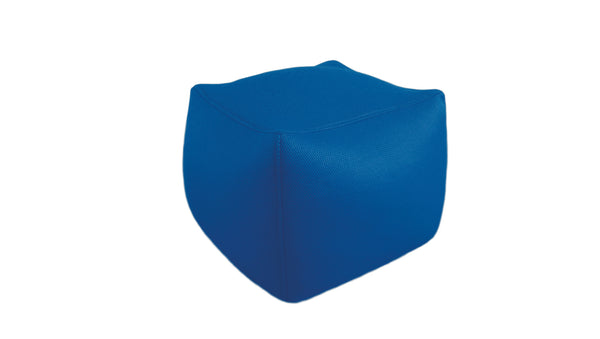 Cube mesh pouf