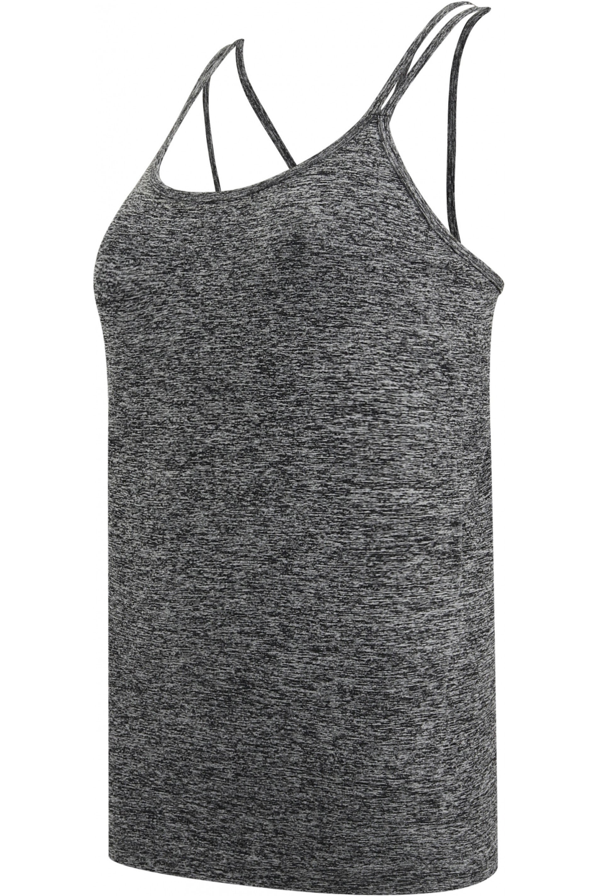 Printed tank top with straps