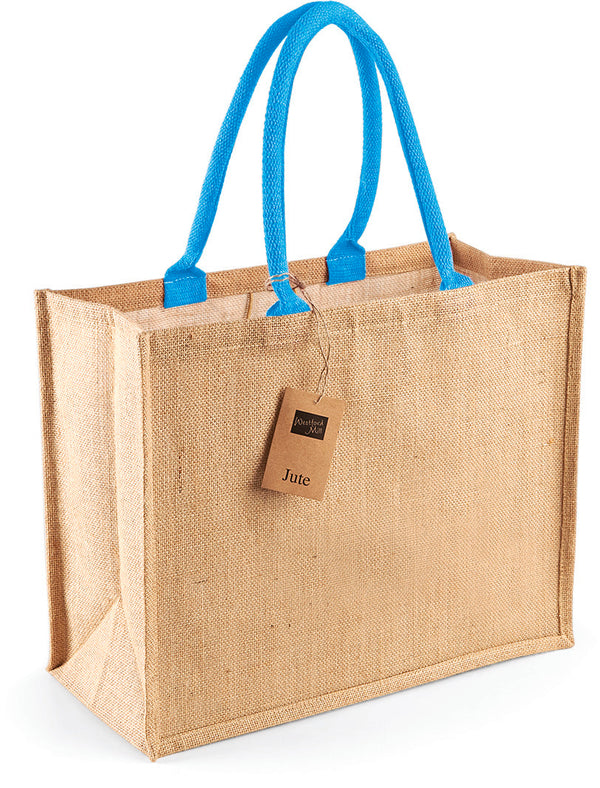 Classic jute shopping bag