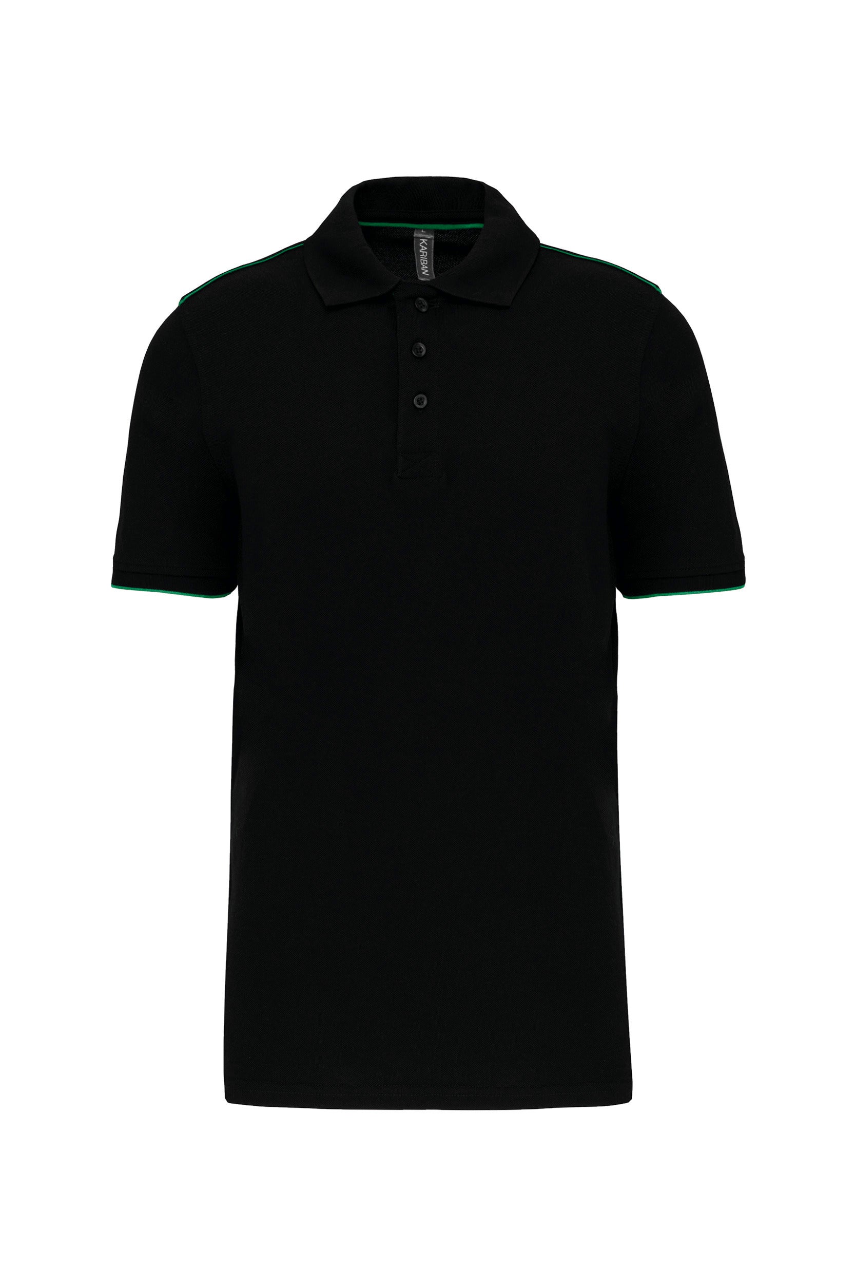 Polo DayToDay contrasté manches courtes homme