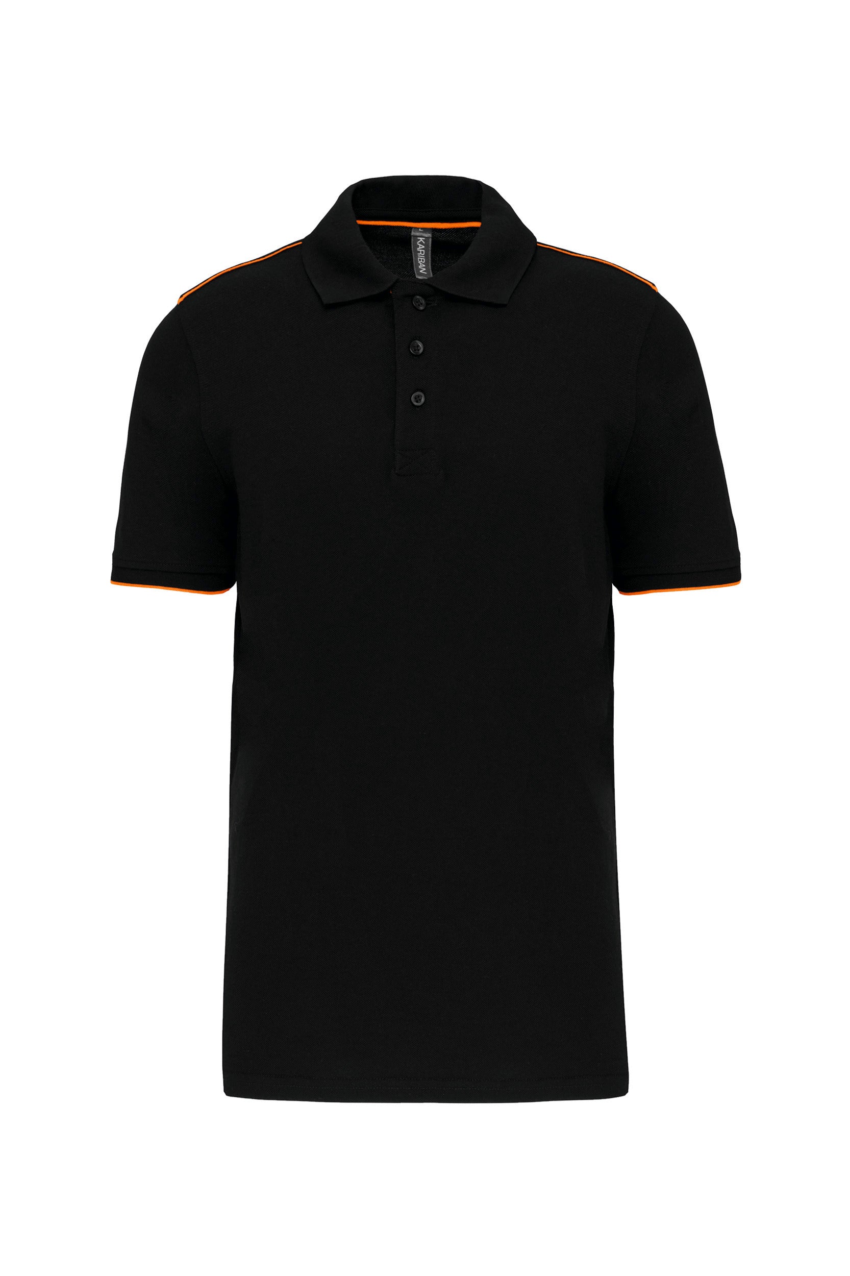 Polo DayToDay contrasté manches courtes homme