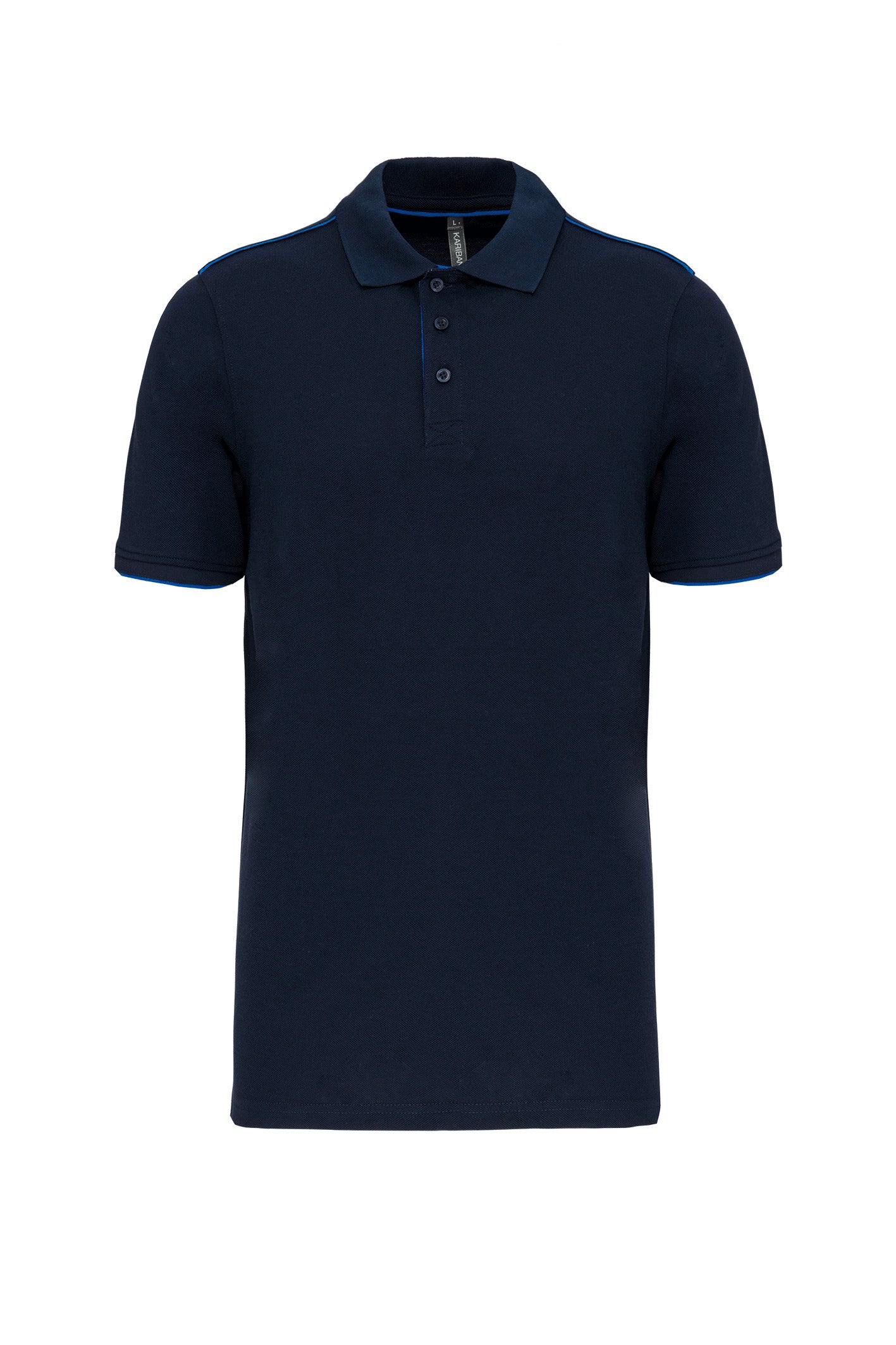 Polo DayToDay contrasté manches courtes homme