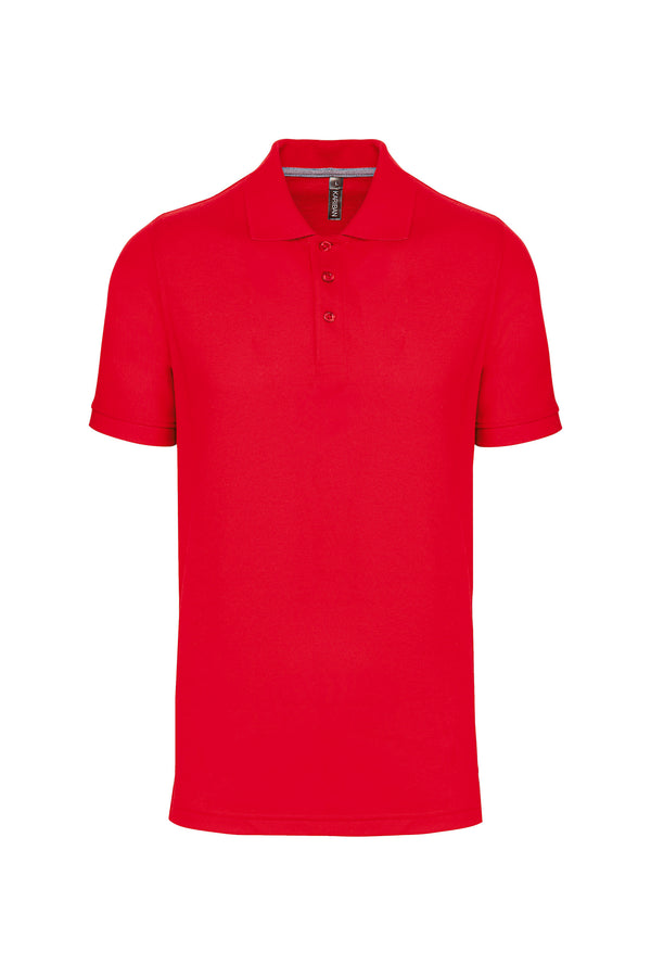 Men's short-sleeved polo shirt