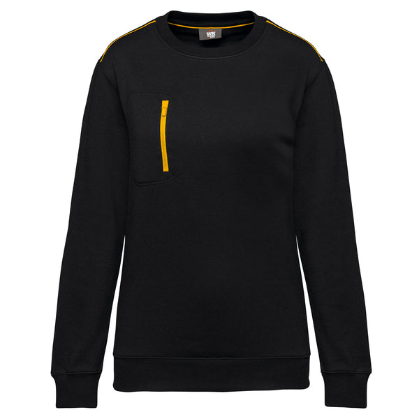 Unisex Contrast Pocket Zip DayToDay Sweatshirt