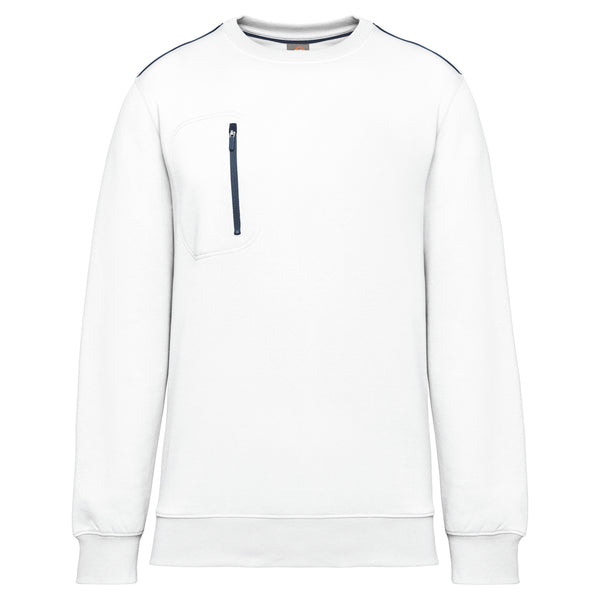 Unisex Contrast Pocket Zip DayToDay Sweatshirt