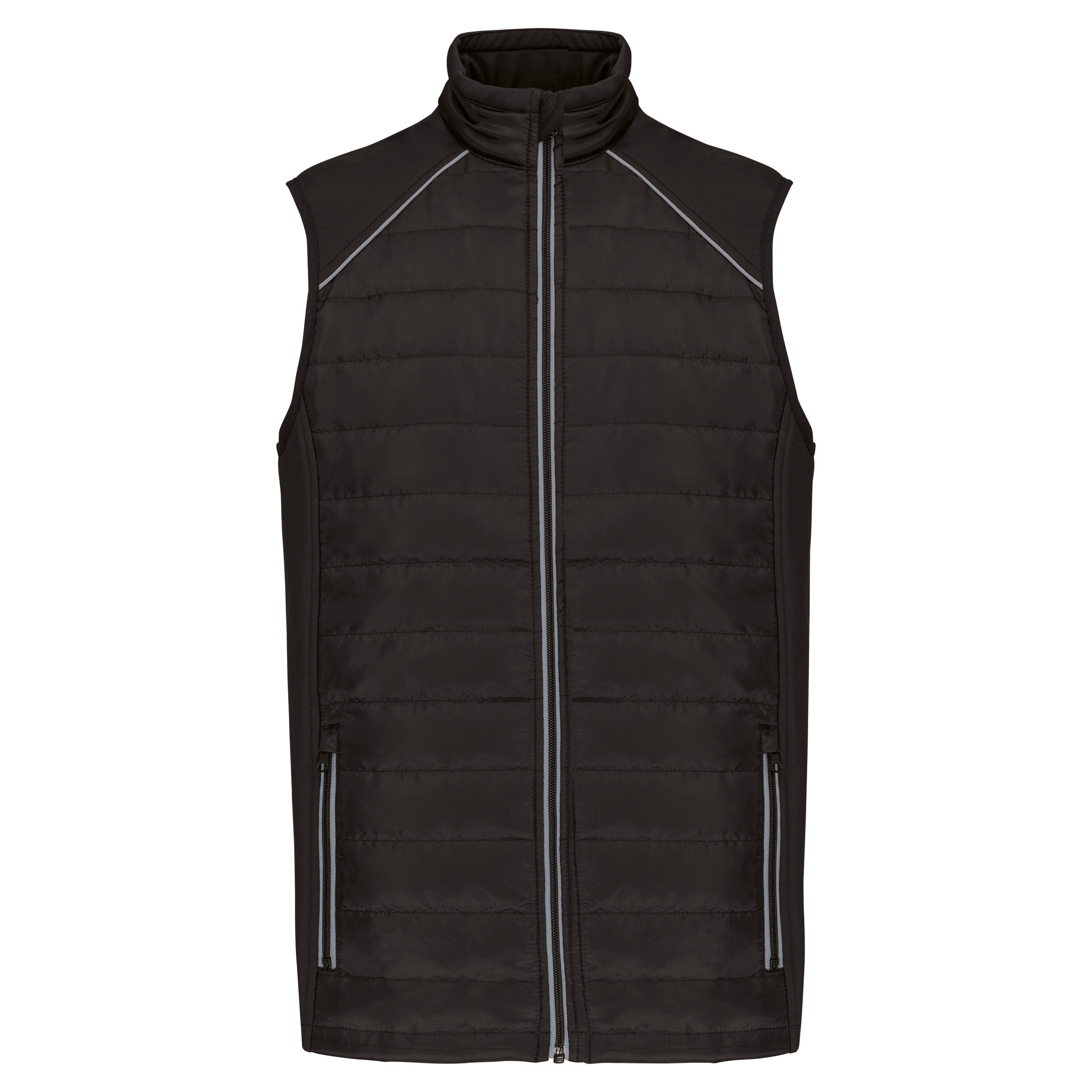 DayToDay bi-material unisex bodywarmer